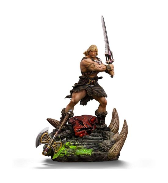 Masters of the Universe: He-Man Unleashed Deluxe Art Scale Statue 1/10 (34cm) Preorder