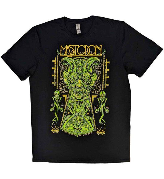 Mastodon: Devil on Black - Black T-Shirt