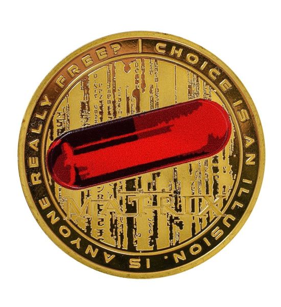 The Matrix: Pill Collectible Coin