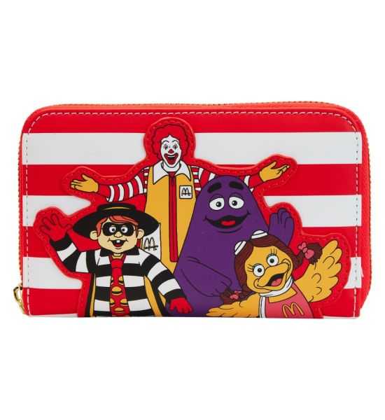 McDonalds: Ronald and Friends Loungefly Zip Around Wallet