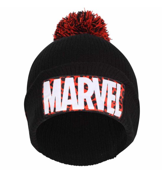 Marvel: Leopard Logo Unisex Pom Beanie Preorder