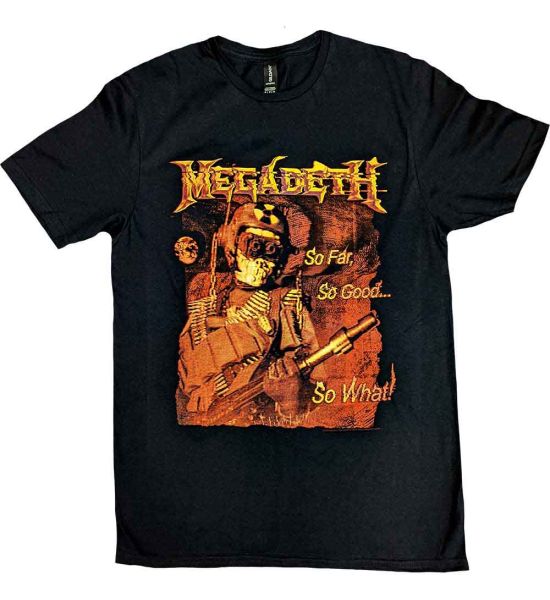 Megadeth: SFSGSW Tonal Glitch - Black T-Shirt