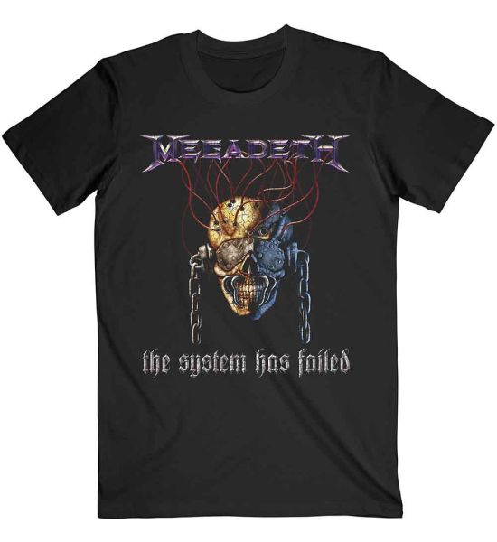 Megadeth: Systems Fail - Black T-Shirt