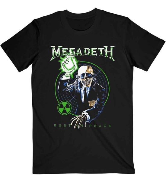 Megadeth: Vic Target Rust In Peace Anniversary - Black T-Shirt