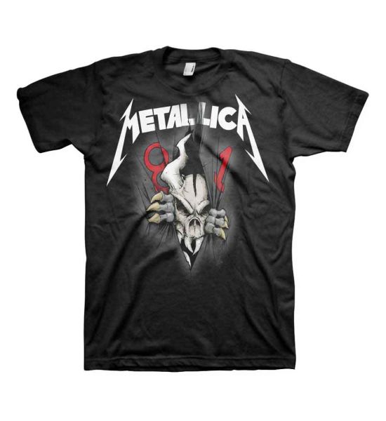 Metallica: 40th Anniversary Ripper - Black T-Shirt