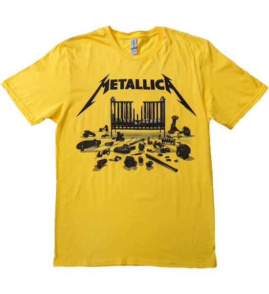 Metallica: 72 Seasons Simplified Cover - Yellow T-Shirt