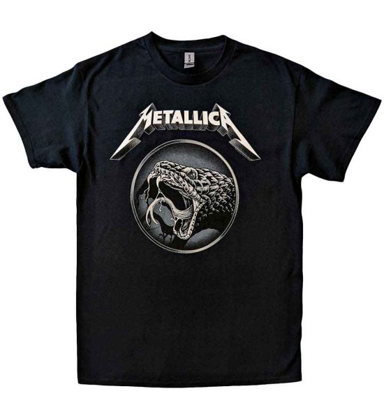 Metallica: Black Album Poster - Black T-Shirt