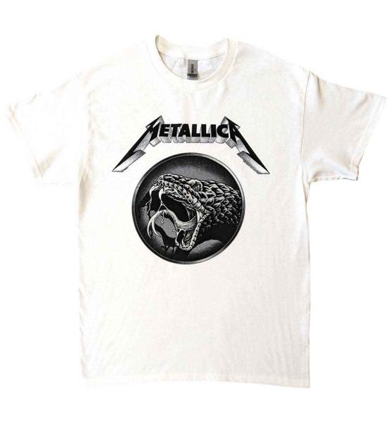 Metallica: Black Album Poster - White T-Shirt