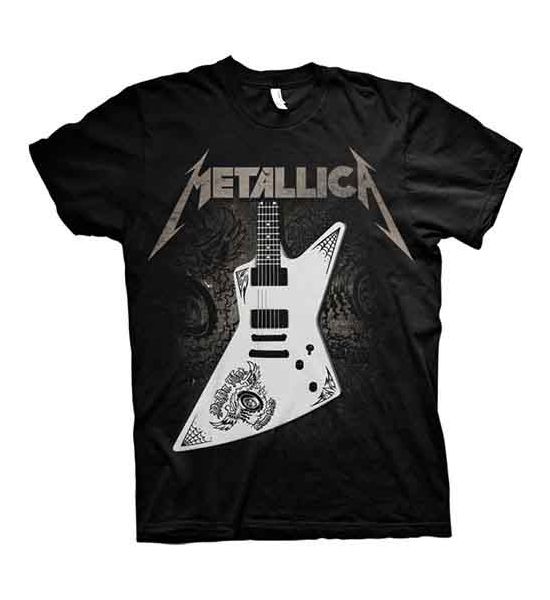 Metallica: Papa Het Guitar - Black T-Shirt