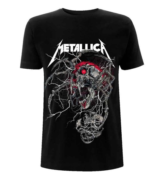 Metallica: Spider Dead - Black T-Shirt