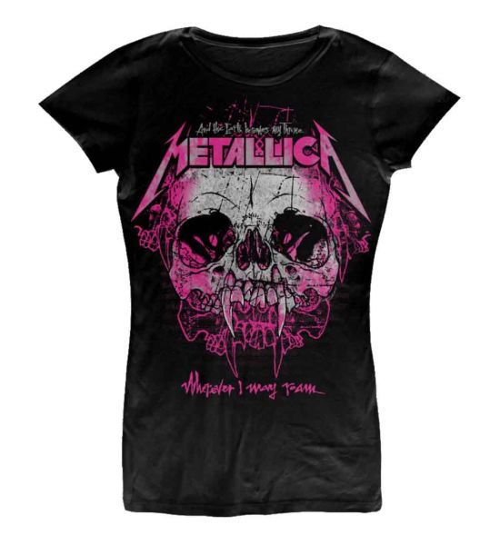 Metallica: Wherever I May Roam - Ladies Black T-Shirt