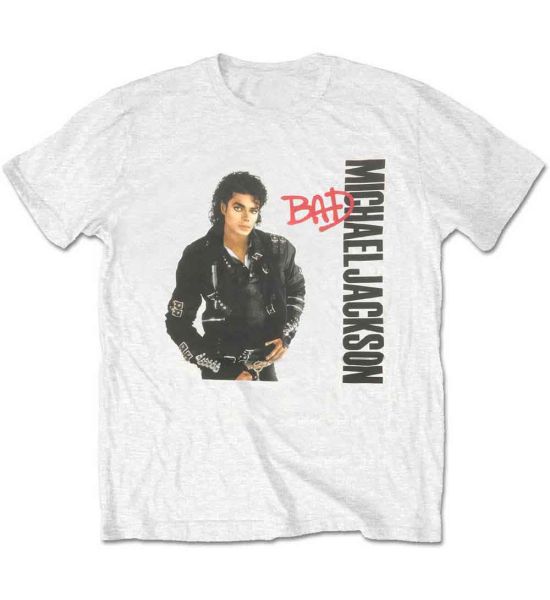 Michael Jackson: Bad - White T-Shirt