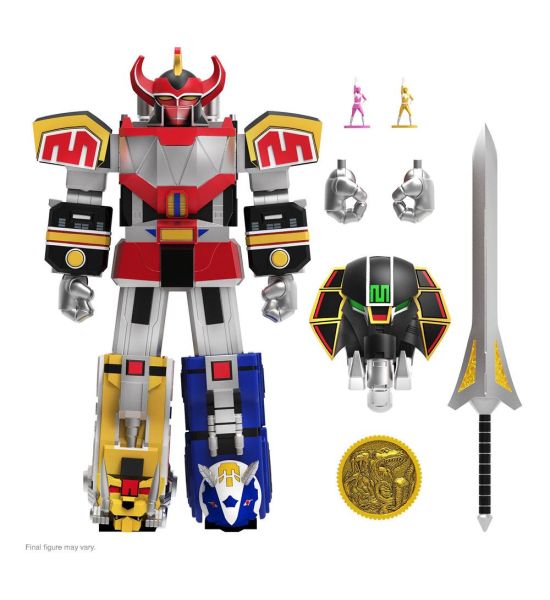 Mighty Morphin Power Rangers: Dino Megazord Ultimates Action Figure (20cm) Preorder