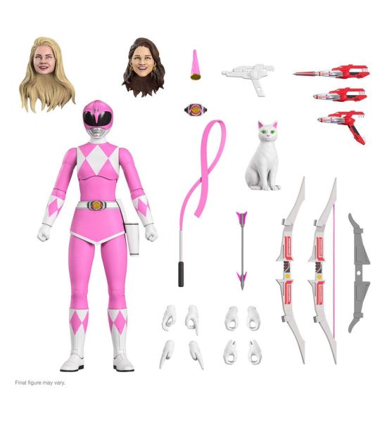 Mighty Morphin Power Rangers: Pink Ranger Ultimates Action Figure (18cm) Preorder