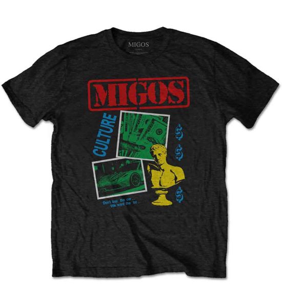 Migos: Don't Buy The Car - Black T-Shirt