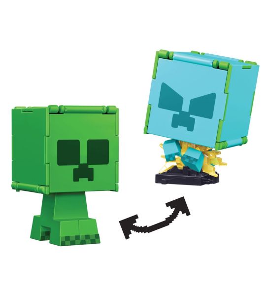 Minecraft: Creeper & Charged Creeper Flippin Action Figure Preorder