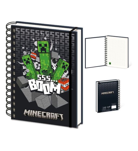 Minecraft: Wiro Notebook 3D A5