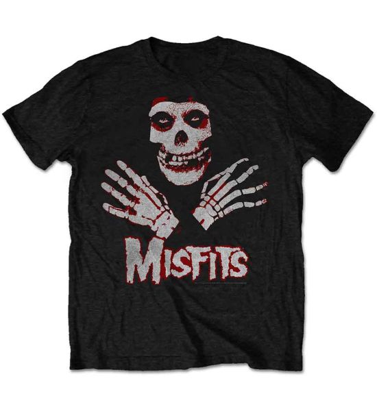 Misfits: Hands - Black T-Shirt