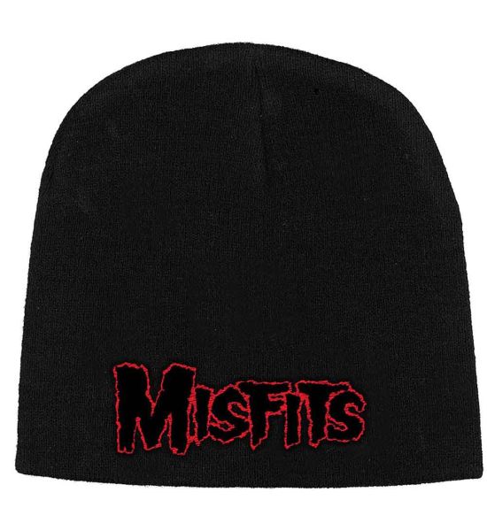 Misfits: Red Logo - Black Beanie Hat Preorder