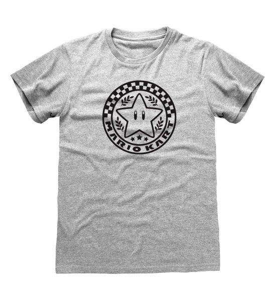 Super Mario Bros: Mario Kart Star Emblem T-Shirt