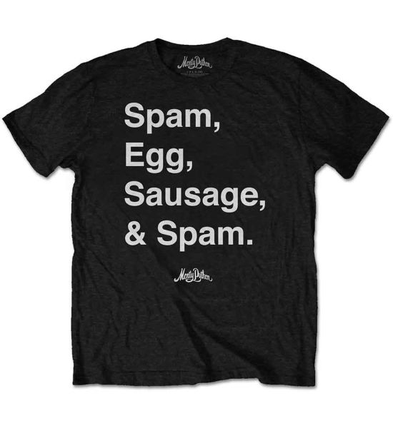 Monty Python: Spam - Black T-Shirt