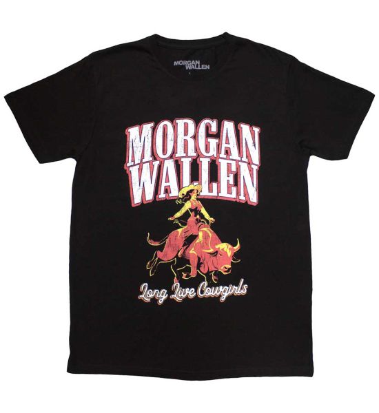 Morgan Wallen: Long Live Cowgirls - Black T-Shirt