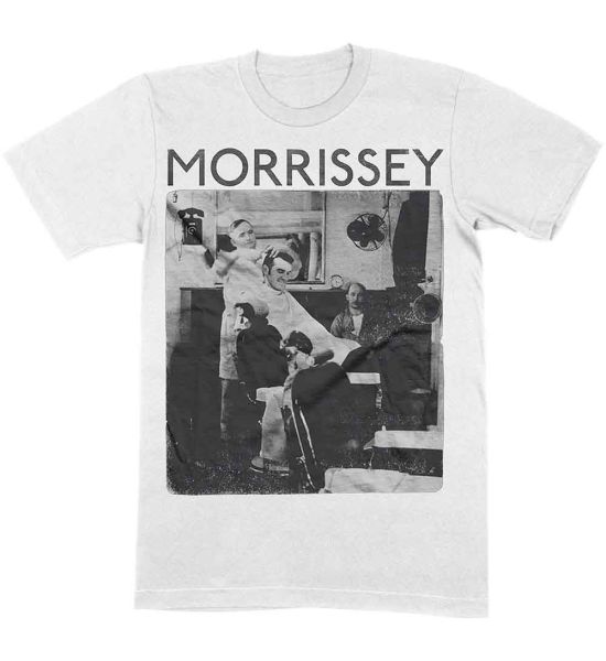 Morrissey: Barber Shop - White T-Shirt