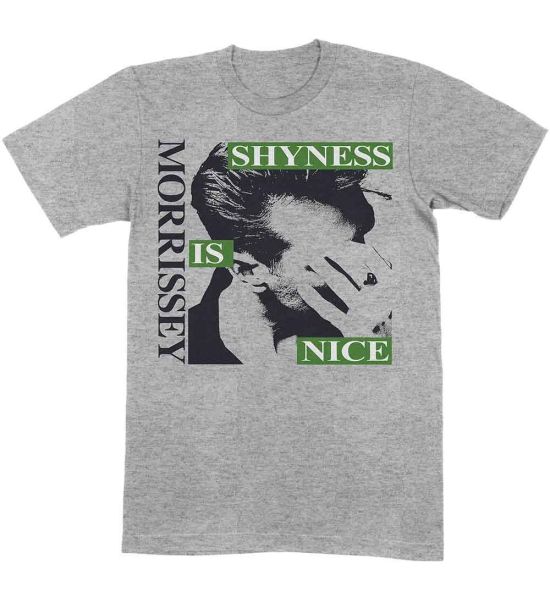 Morrissey: Shyness Is Nice - Grey T-Shirt