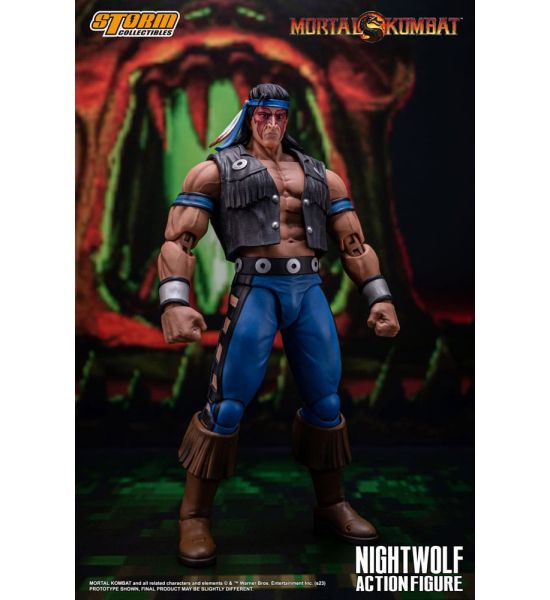 Mortal Kombat: Nightwolf 1/12 Action Figure (18cm)