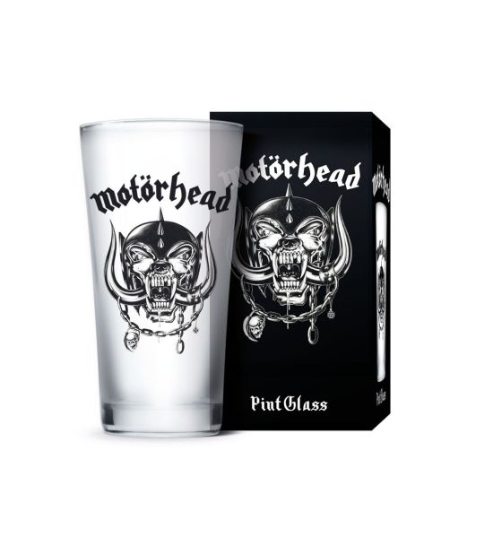 Motörhead: Logo Pint Glass Preorder