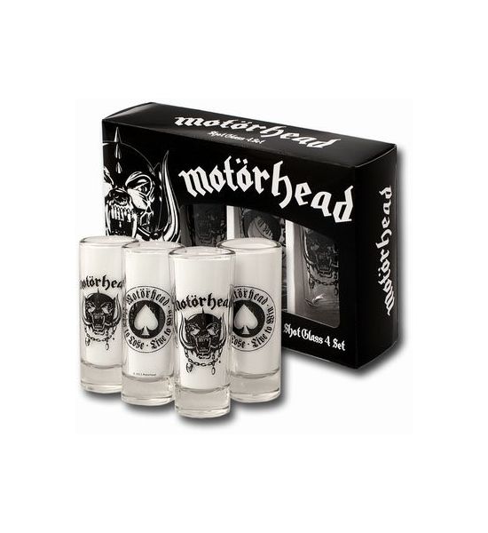 Motörhead: Shotglass 4-Pack