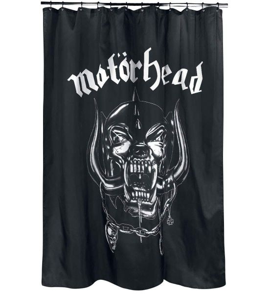 Motörhead: Warpig Logo Shower Curtain Preorder