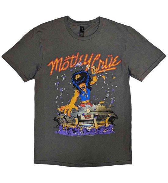 Motley Crue: Allister King Kong - Grey T-Shirt