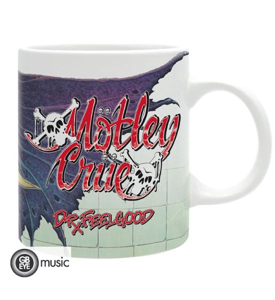 Motley Crue: Dr. Feelgood Subli 320ml Mug (With Box) Preorder