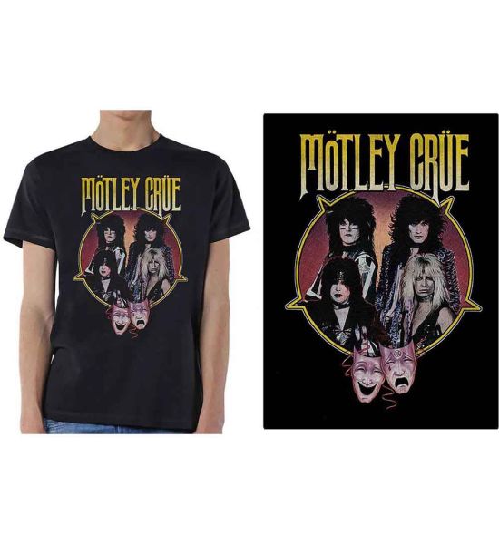 Motley Crue: Theatre Pentagram - Black T-Shirt