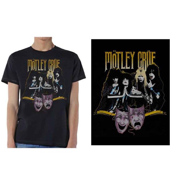 Motley Crue: Theatre Vintage - Black T-Shirt