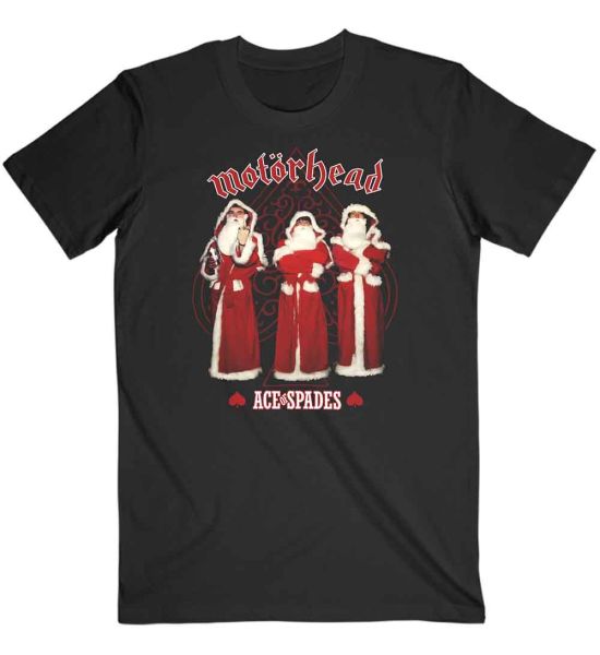 Motorhead: Ace Of Spades Christmas - Black T-Shirt