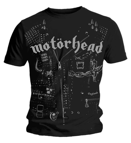 Motorhead: Leather Jacket - Black T-Shirt