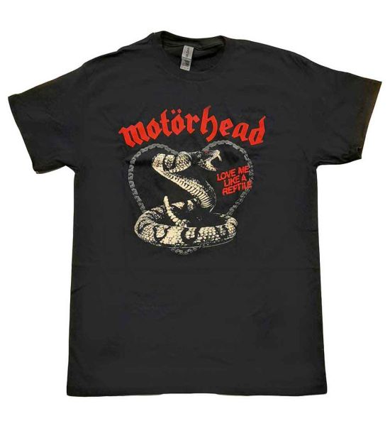 Motorhead: Love Me Like A Reptile - Black T-Shirt