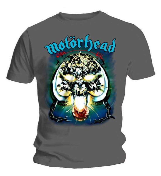 Motorhead: Overkill - Charcoal Grey T-Shirt