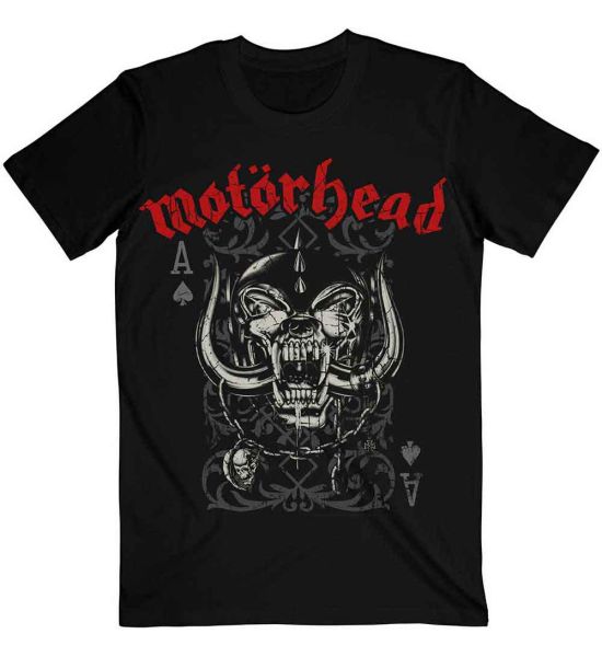 Motorhead: Playing Card - Black T-Shirt