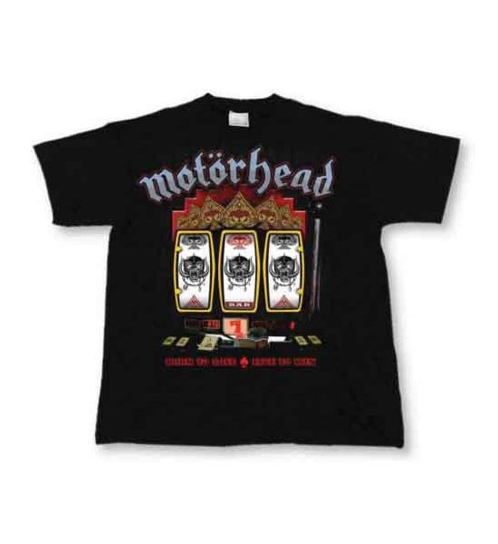 Motorhead: Slots - Black T-Shirt