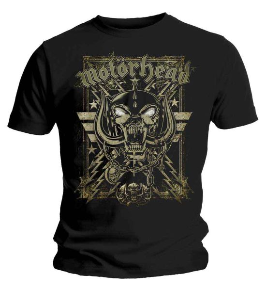 Motorhead: Spider Webbed War Pig - Black T-Shirt