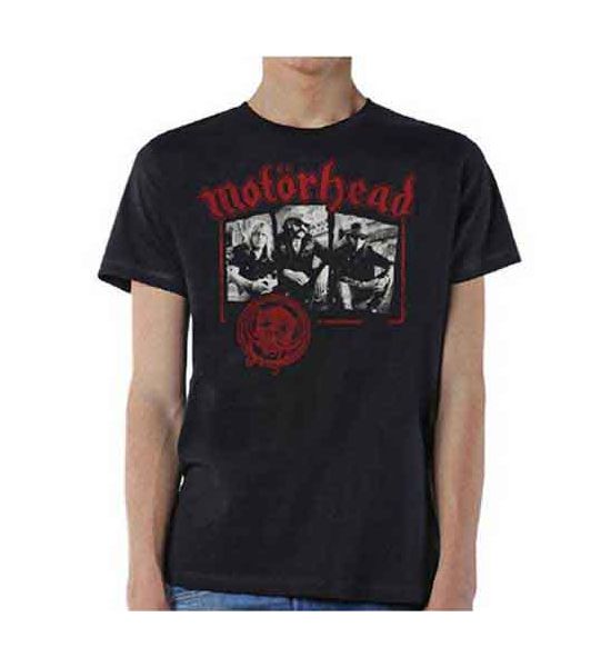 Motorhead: Stamped - Black T-Shirt