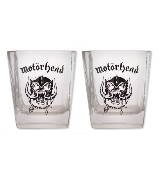 Motorhead: Whiskey Shot Glasses 2-Pack Preorder