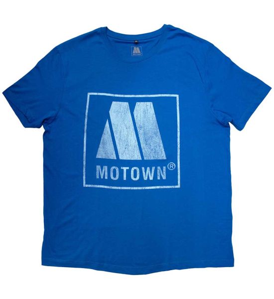 Motown Records: Vintage Logo - Blue T-Shirt