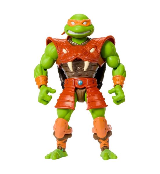 MOTU x TMNT: Michelangelo Turtles of Grayskull Action Figure (14cm) Preorder