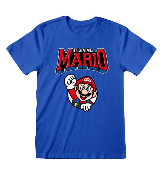 Super Mario Bros: It's-a Me Mario Varsity T-Shirt