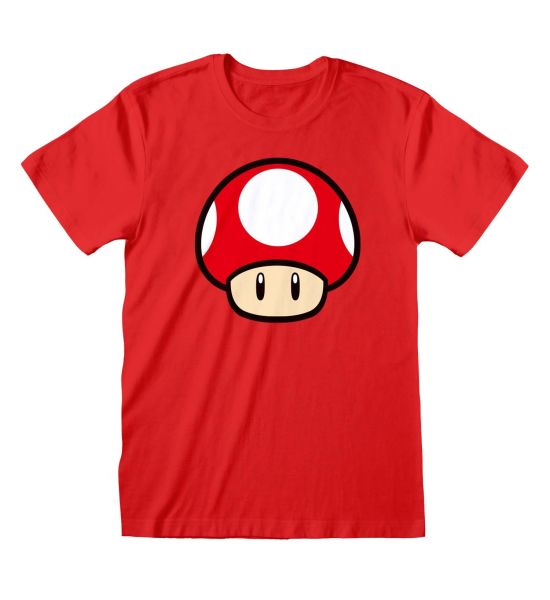 Super Mario Bros: Power Up Mushroom T-Shirt