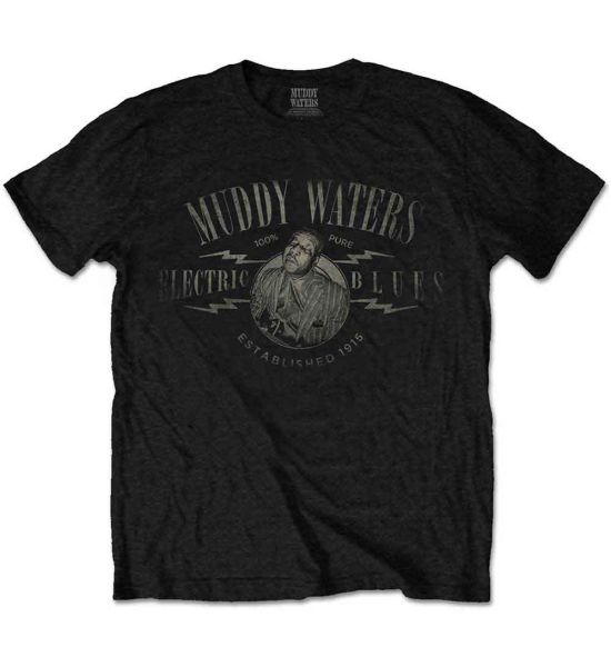 Muddy Waters: Electric Blues Vintage - Black T-Shirt